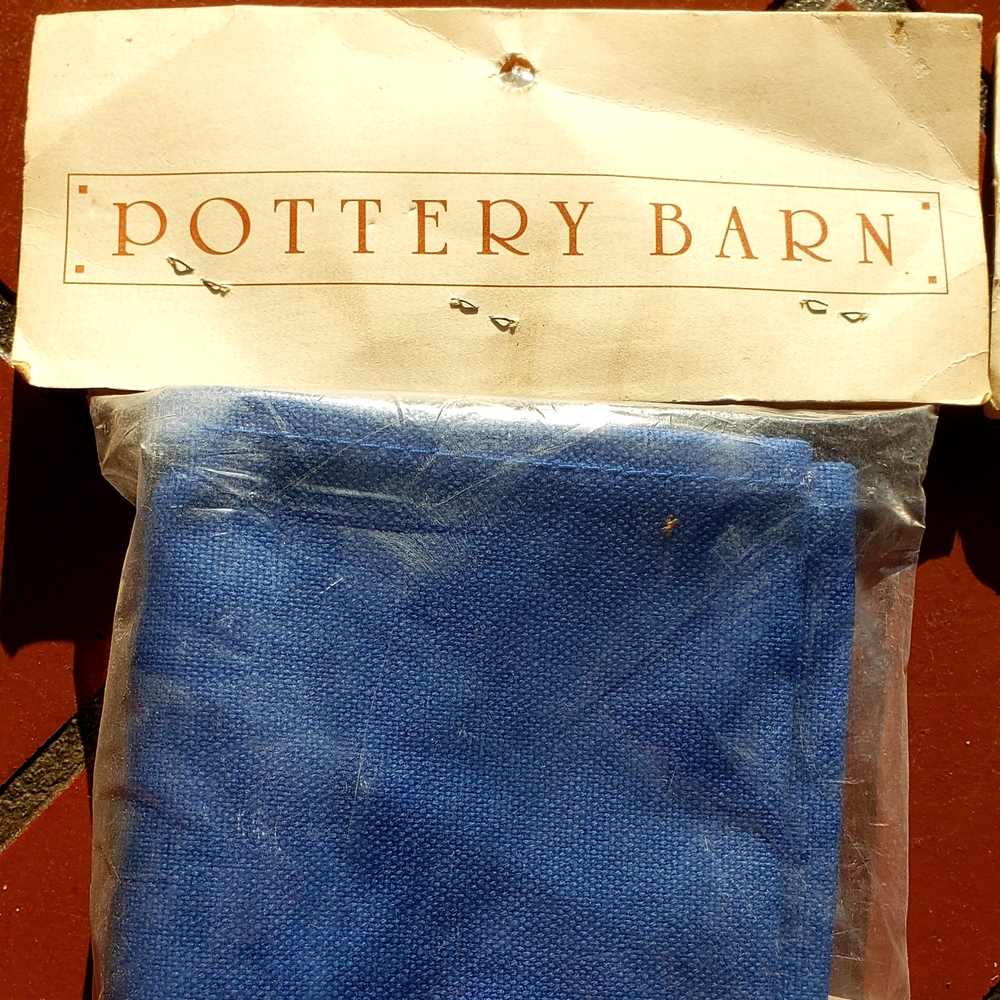 POTTERY BARN Director's Chair Cover - Blue - One Chair Cover - NEW - Picture 2 of 16